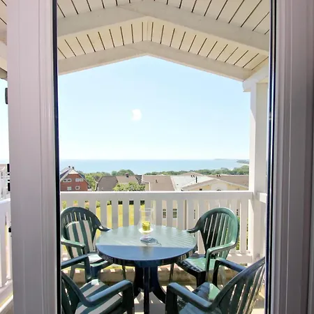 Meeresblick Residenzen Fewo 41 Deluxe, Inklusive Sauna Und Schwimmbadnutzung Im Ahoi Sellin Hotel *