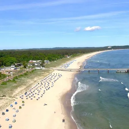 Meeresblick Residenzen Fewo 41 Deluxe, Inklusive Sauna Und Schwimmbadnutzung Im Ahoi Sellin Hotel *