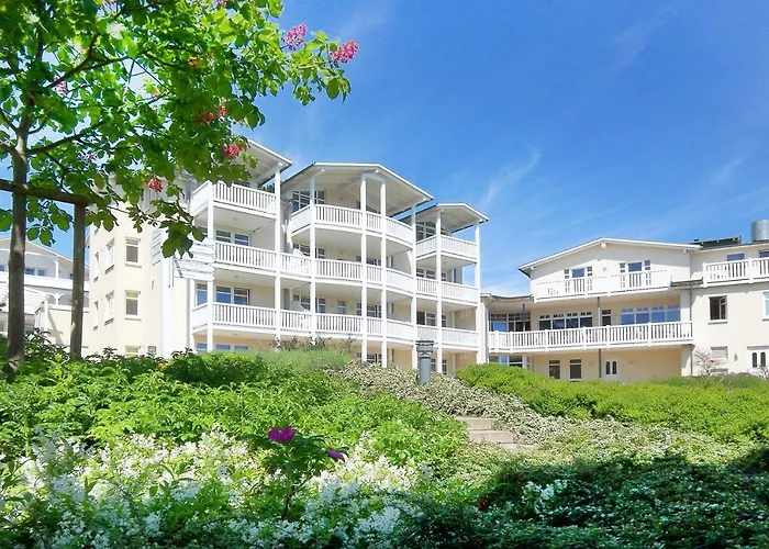 酒店 Meeresblick Fewo41- Balkon, Meerblick, Sauna, Schwimmbad 奥斯特巴德·哥伦